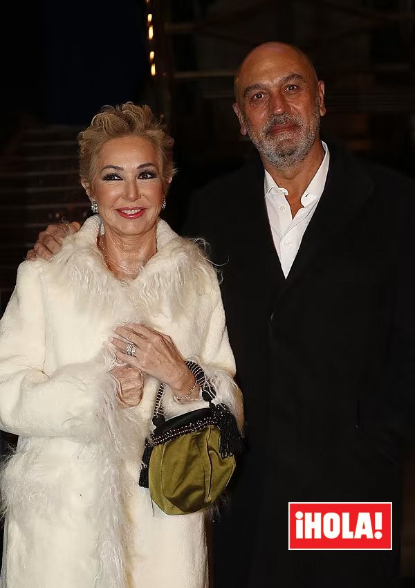 Ana Rosa Quintana con su marido
