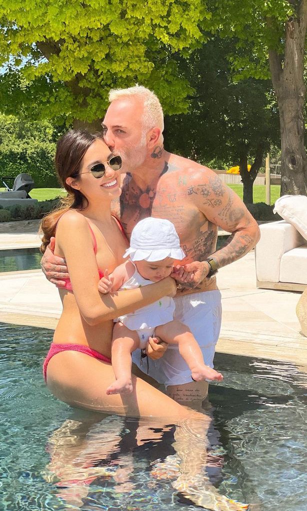 Sharon Fonseca y Gianluca Vacchi