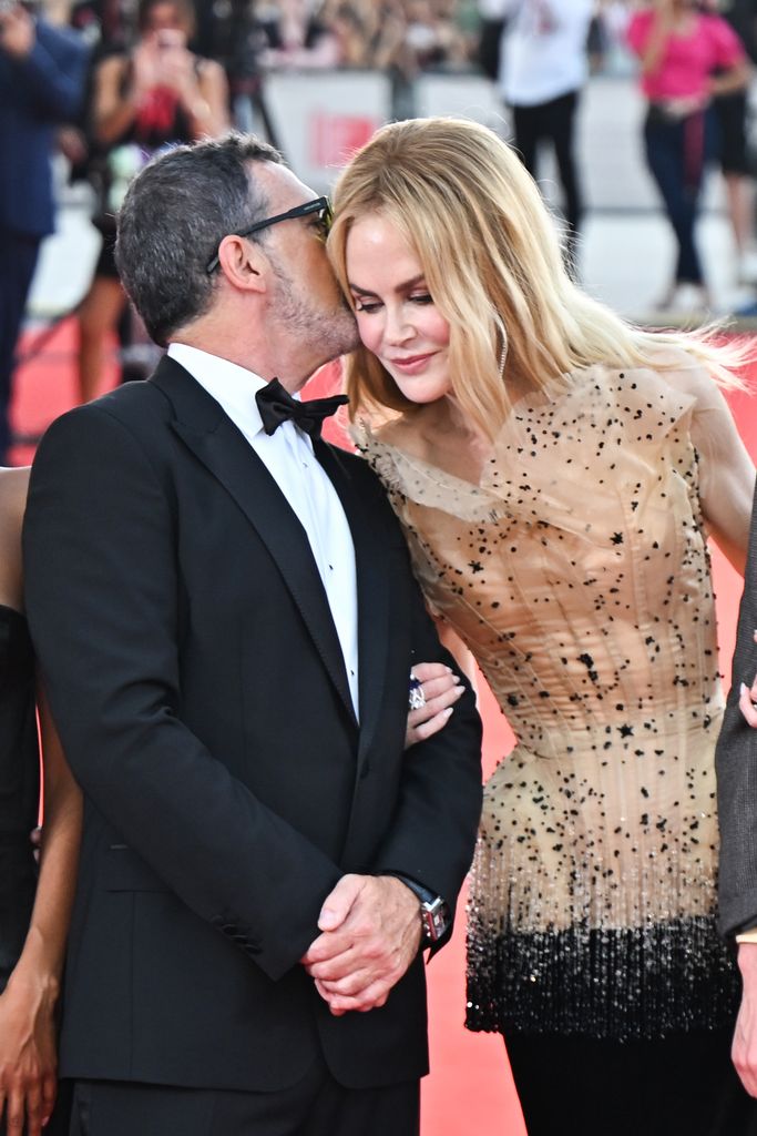 Antonio Banderas y Nicole Kidman asisten a la premiere de 'Babygirl' en la 81ª edición del festival de Venecia el 30 de agosto de 2024 