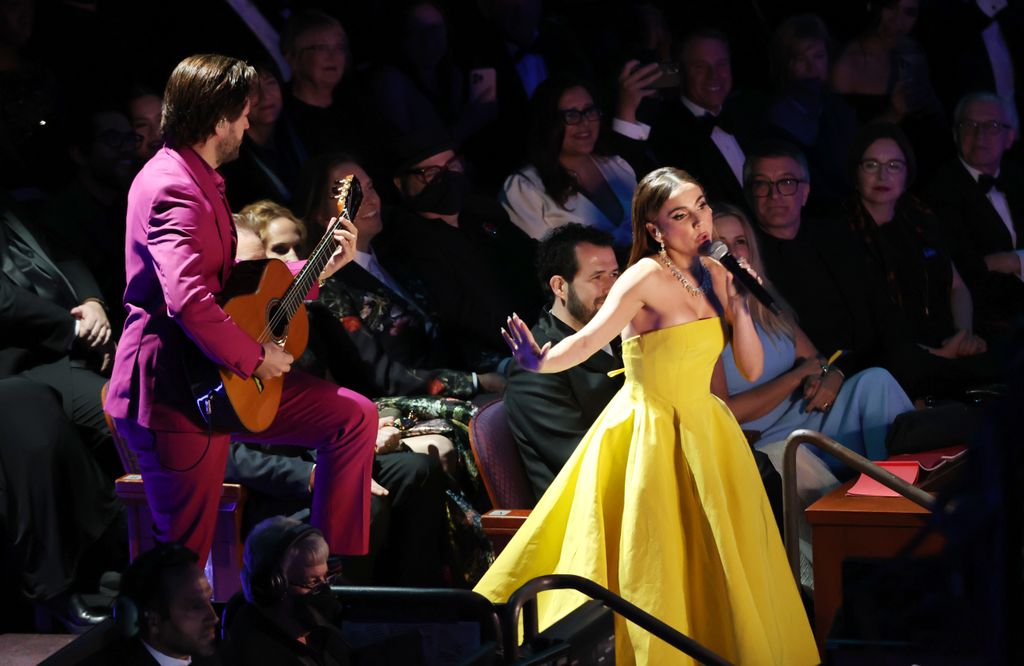 Carolina Gaitan recordó su presentación en los Oscar de 2022.