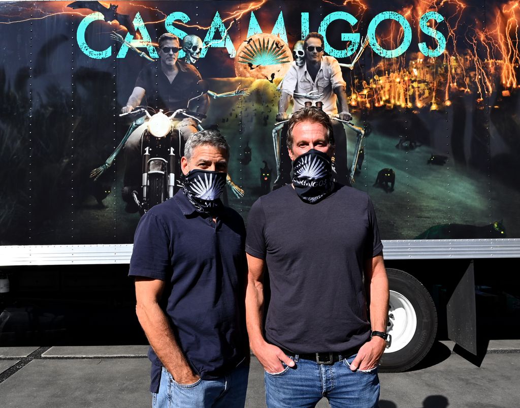 George Clooney y Rande Gerber fundaron el tequila Casamigos.