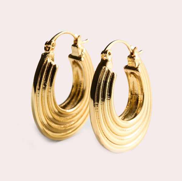 Pendientes aro relieve