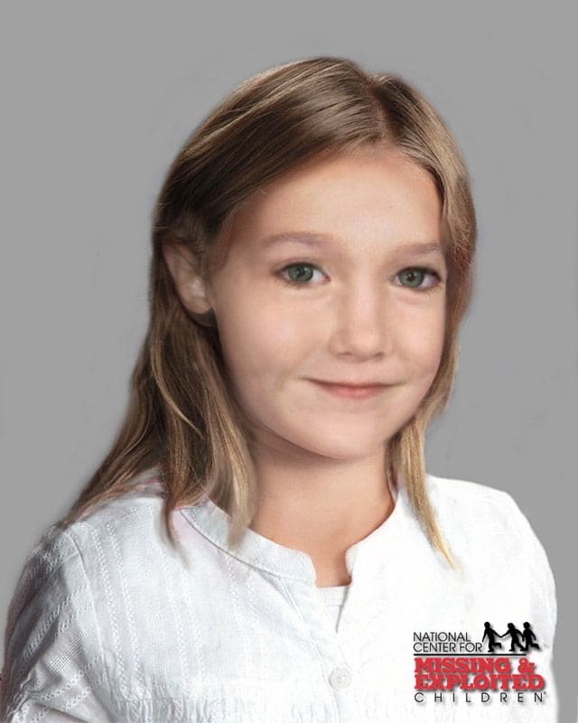 Retrato robot de Madeleine McCann