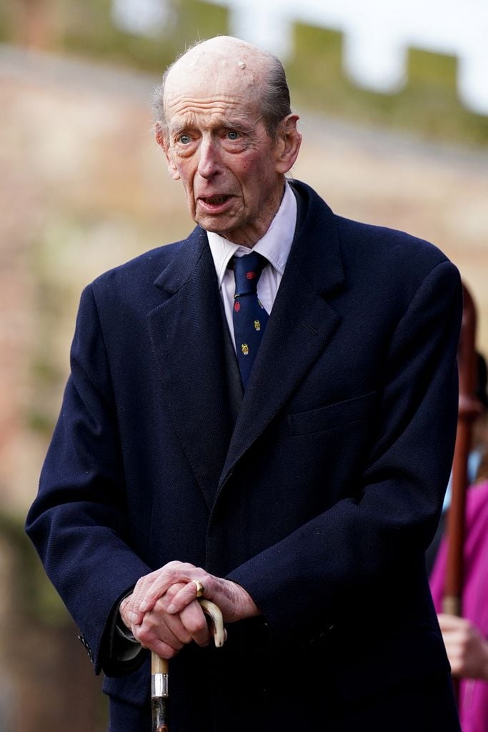 El duque de Kent, de 90 años 