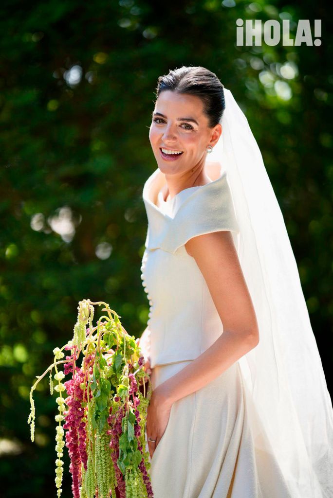 El vestido de novia de Ana de Miguel