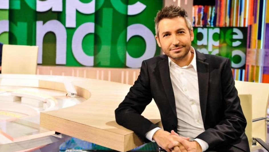Frank Blanco presentando 'Zapeando'