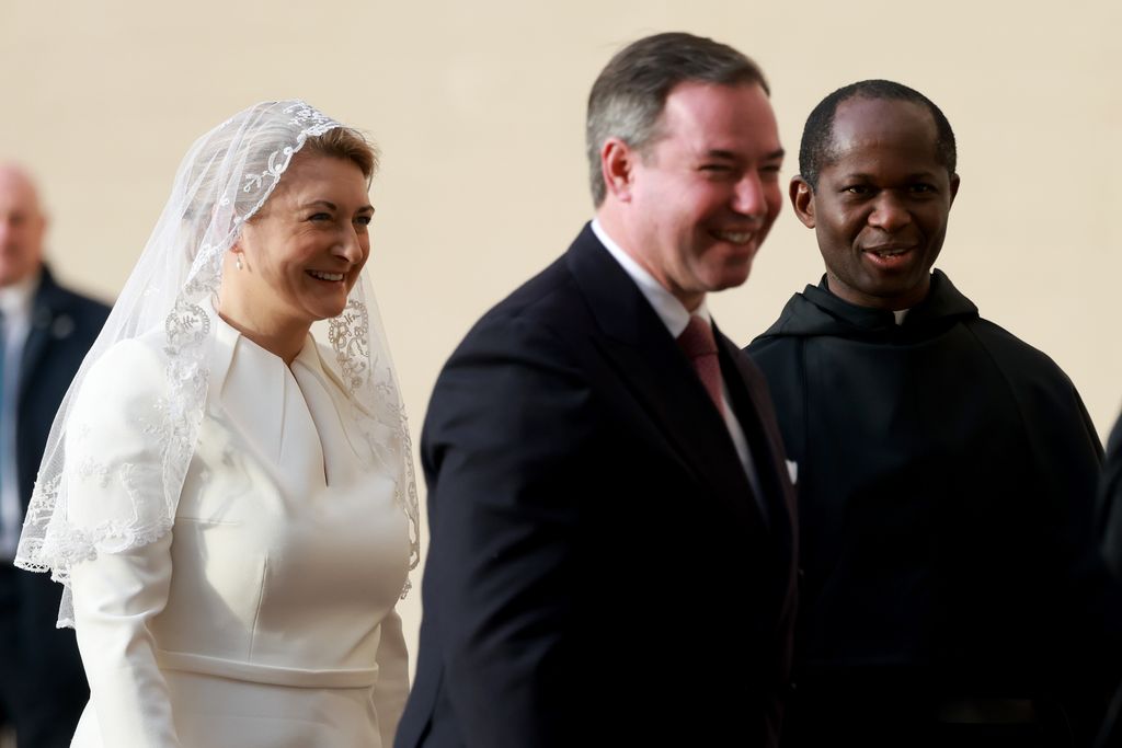 Los Grandes Duques de Luxemburgo con sus hijos en el Vaticano