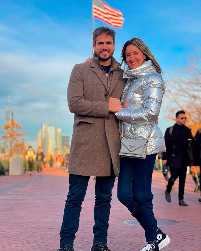 Daniella Álvarez y Daniel Arenas