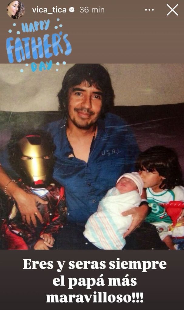 Memo del Bosque fue recordado con esta foto por Vica Andrade