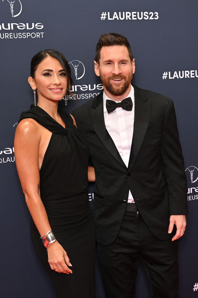 Antonella Roccuzzo y Lionel Messi