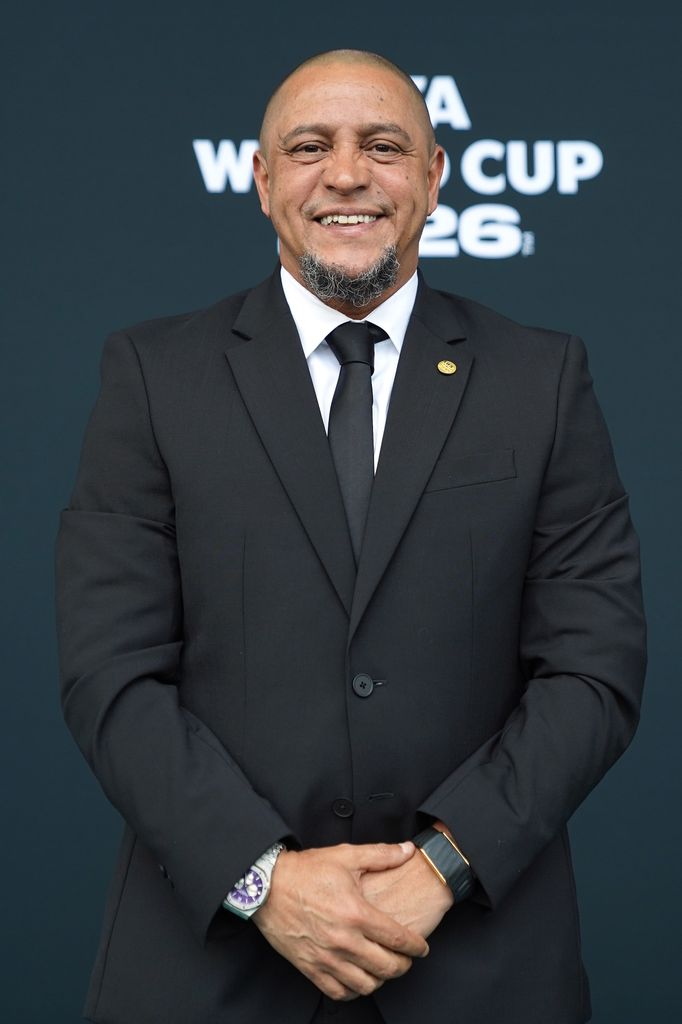 El legendario exjugador brasileño Roberto Carlos.