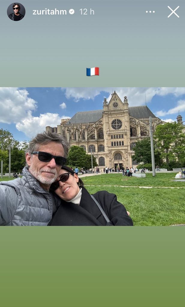 Humberto Zurita y Stephanie Salas en Francia