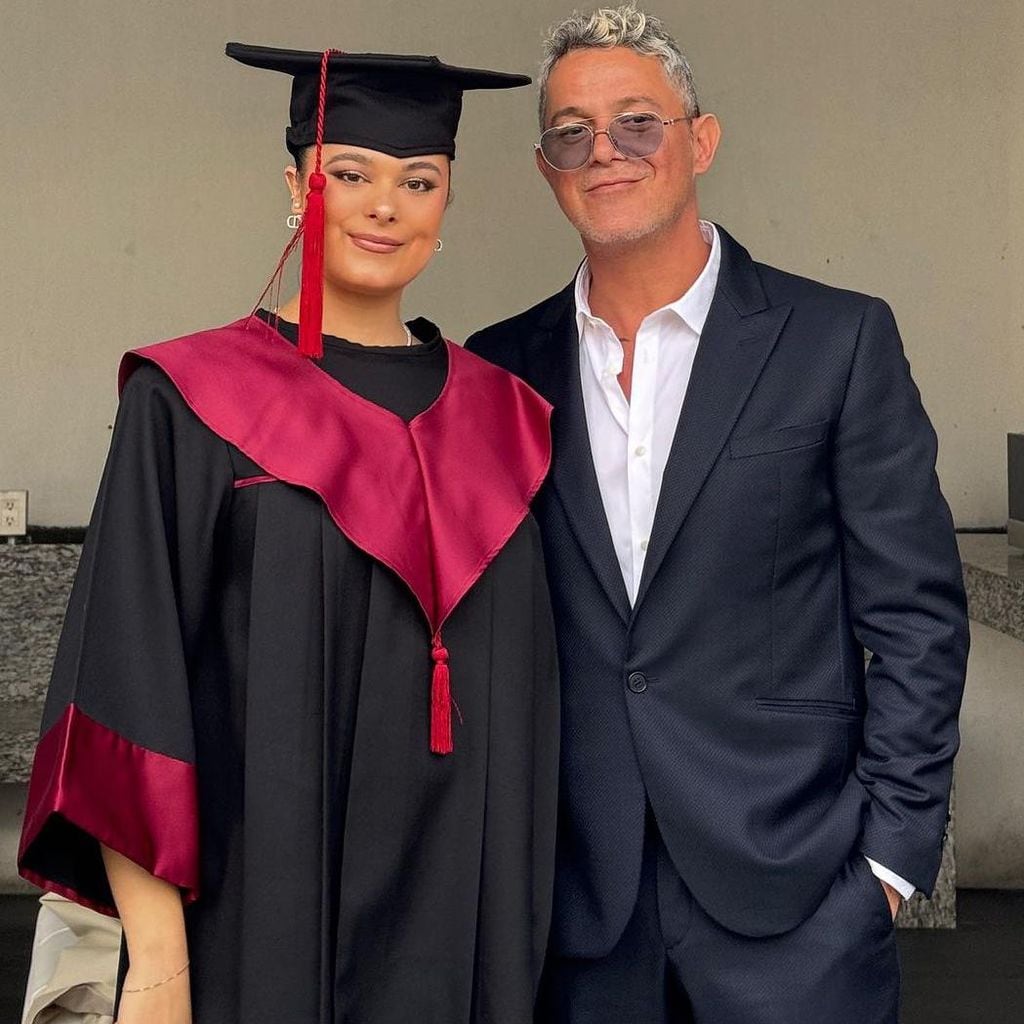 Alejandro Sanz y su hija