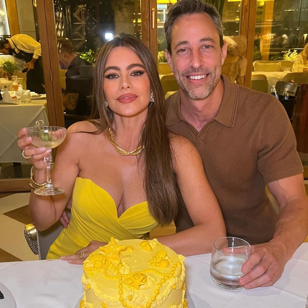 Sofía Vergara y Justin Saliman