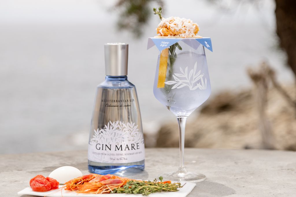 Gin Mare con una tapa