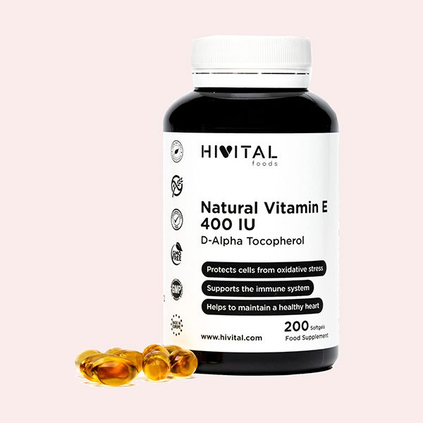 Vitamina E Natural 400 UI Hivital Foods