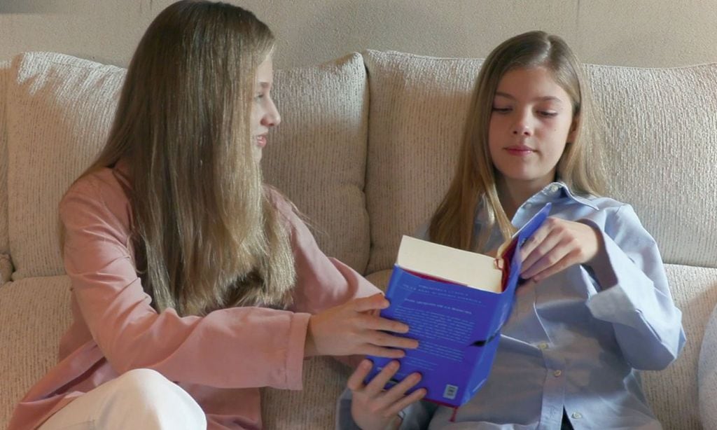 Princesa Leonor e Infanta Sofía don quijote
