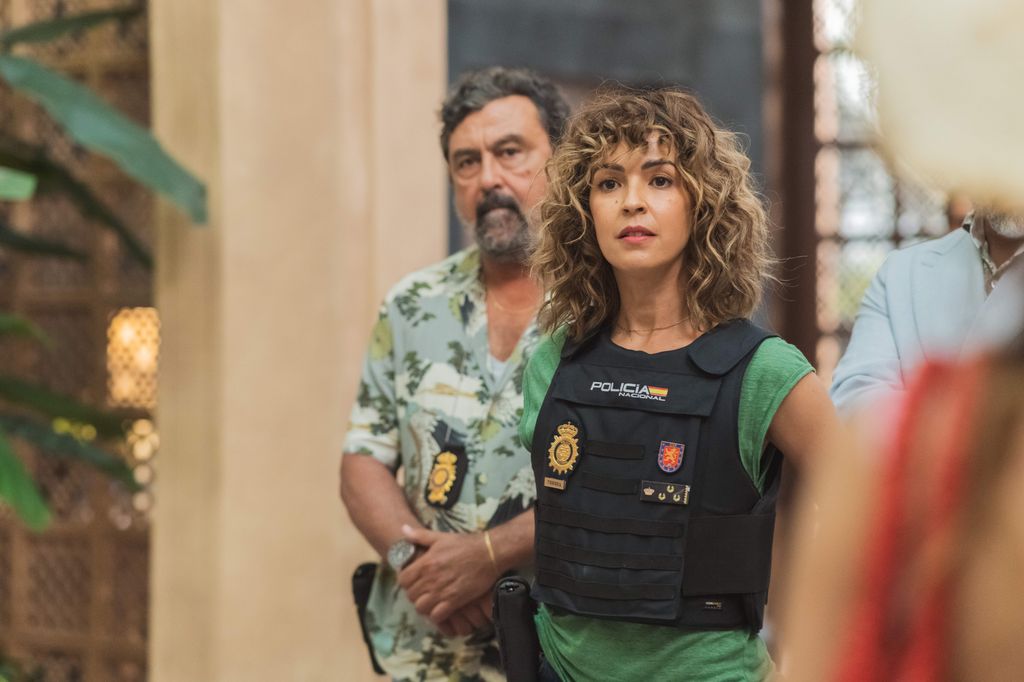 Paco Tous y Verónica Sñanchez son el subinspector Ginés y la inspectora Ortega