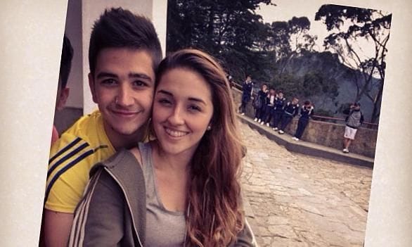 Camilo y su ex, Gabriela Andrade