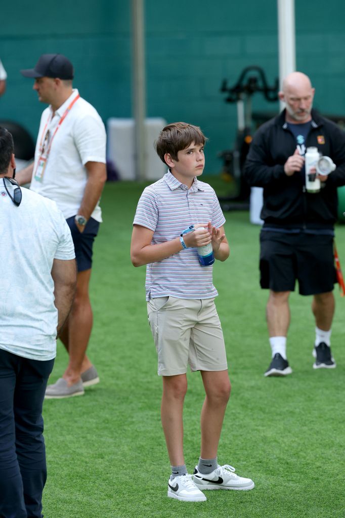 Spencer Trump en el Miami Open