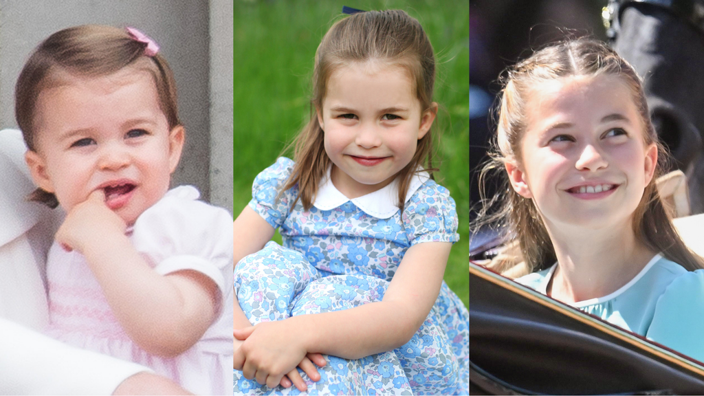La evolución de la princesa Charlotte