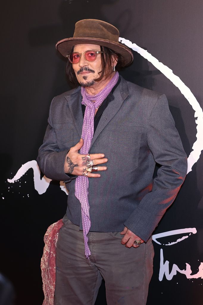 Johnny Depp en la premier en Buenos Aires de 'Modì, Three Days on the Wing of Madness'.
