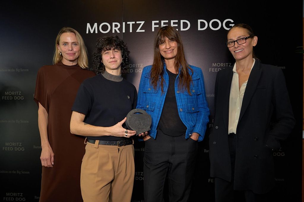 Verónica Blume con Caroline de Maigret y Laura Ponte