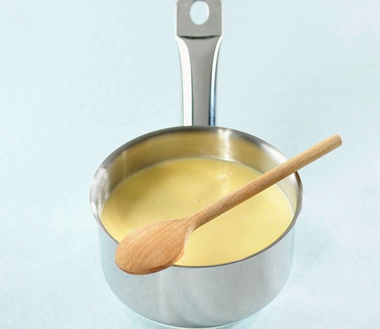 Cazo con 'beurre blanc'