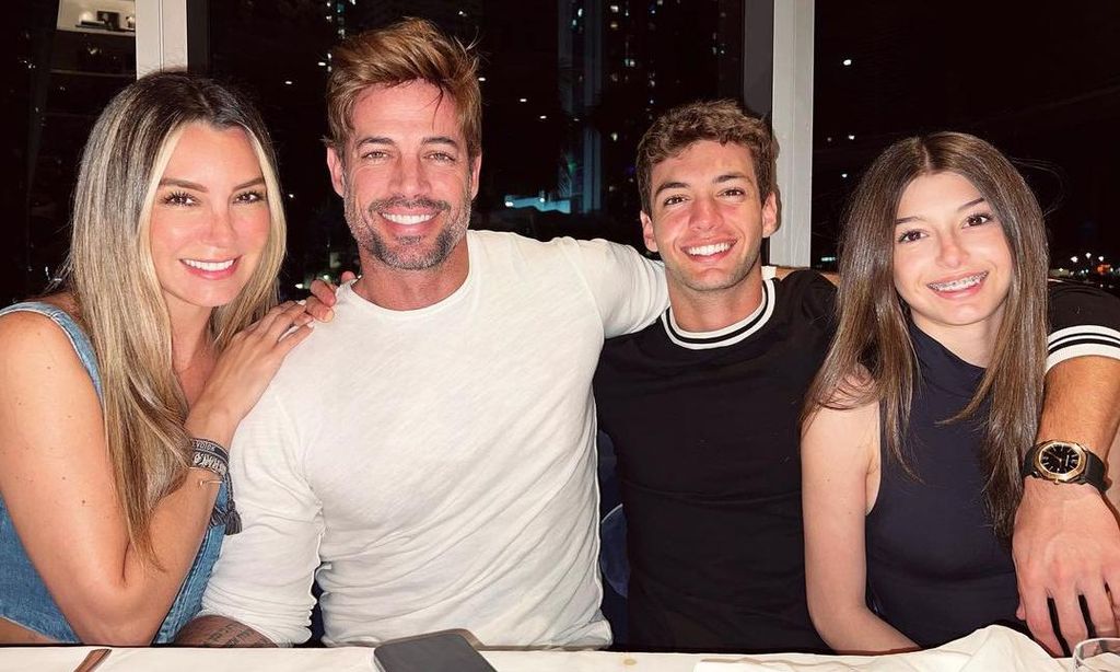 William Levy y su familia