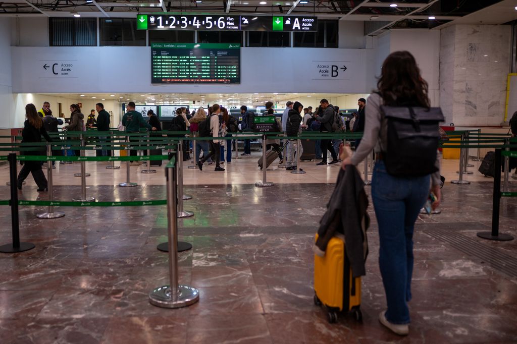 Estación de tren Barcelona-Sants