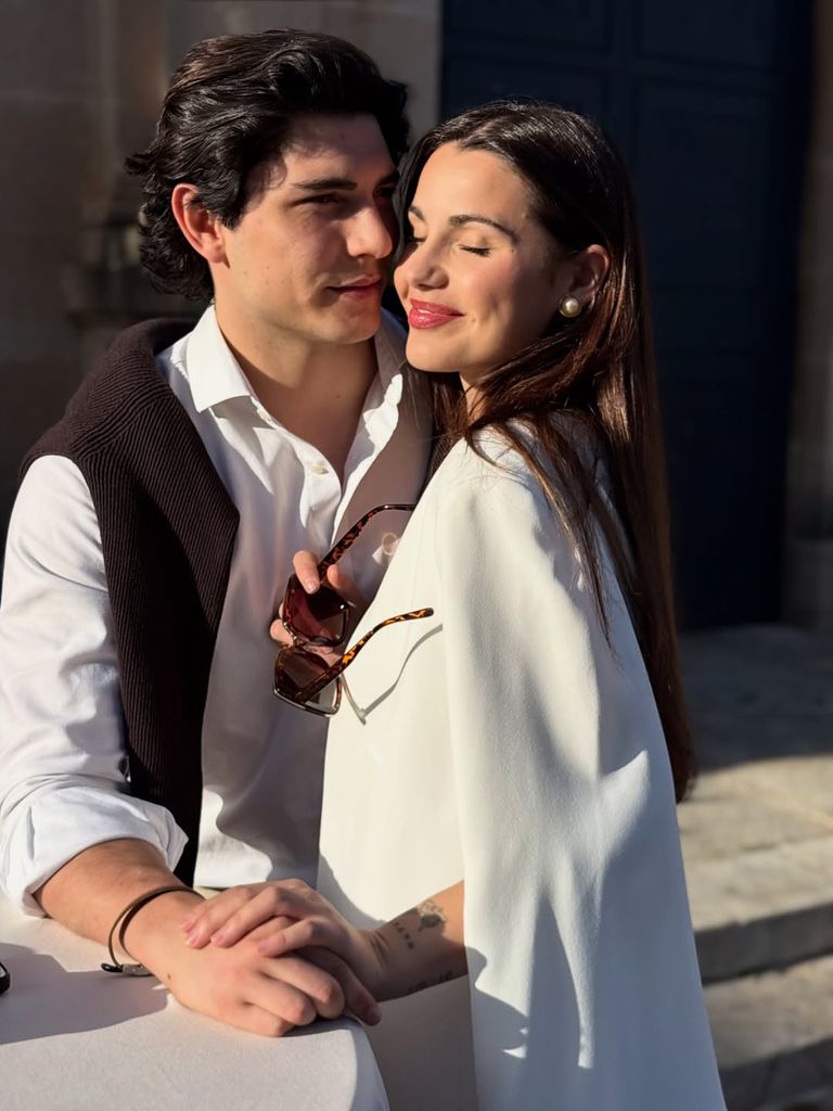 Elisabeth Reynés con su novio, Gonzalo Ubeda Castro