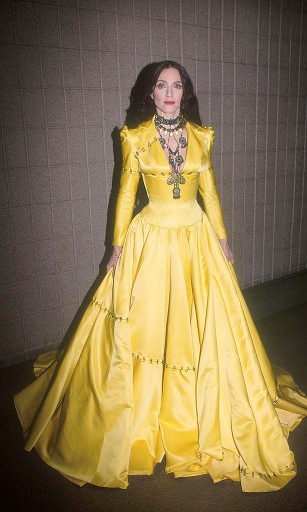 madonna vogue fashion awards 1998
