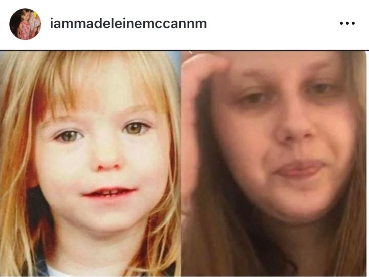 Aparece una nueva Madeleine Mccann