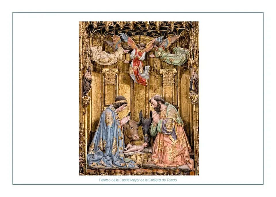 Felicitación de los reyes Juan Carlos y Sofía en 2024