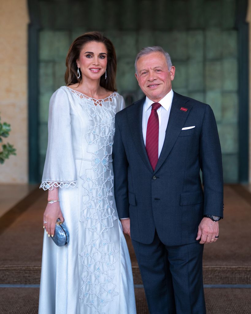 Los reyes Abdalá y Rania en la celebración del 80 aniversario del Día de la Independencia de Jordania