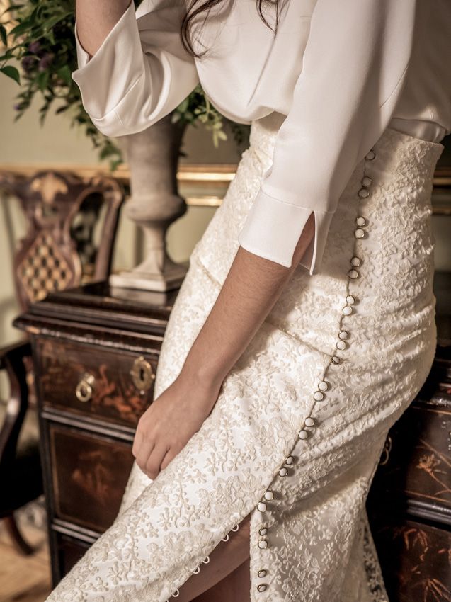 Blusas y faldas para novias