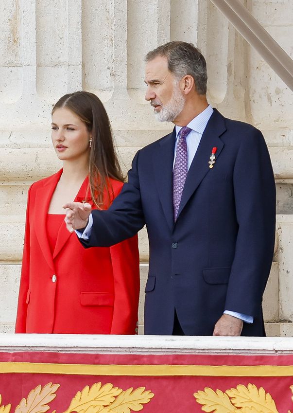 Rey Felipe y princesa Leonor 