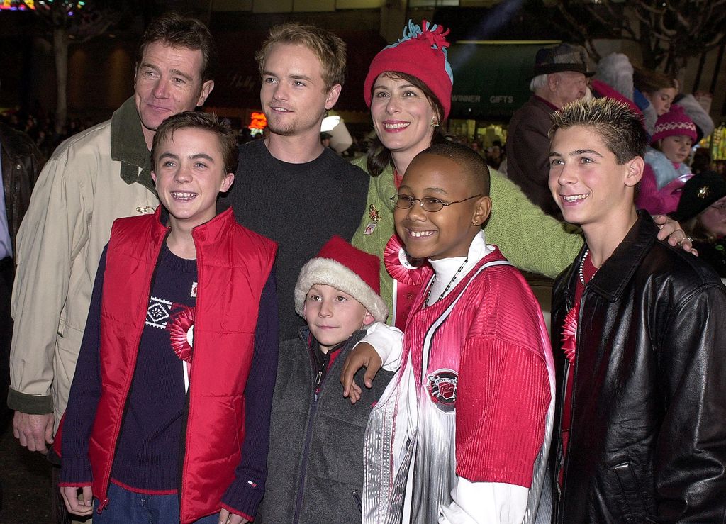 Elenco de la serie 'Malcom el de en medio', una foto tomada en 2000, en Hollywood, California.