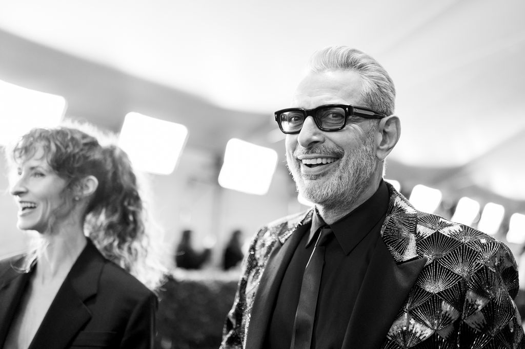 Jeff Goldblum en los Critics Choice Awards de 2025