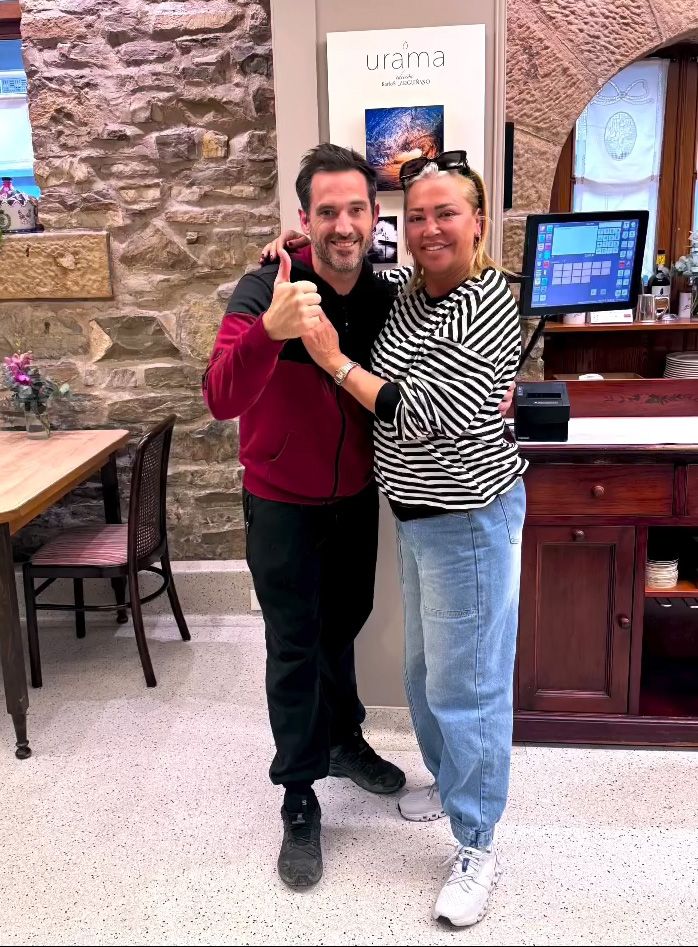 Belén Esteban junto a Joseba Arguiñano