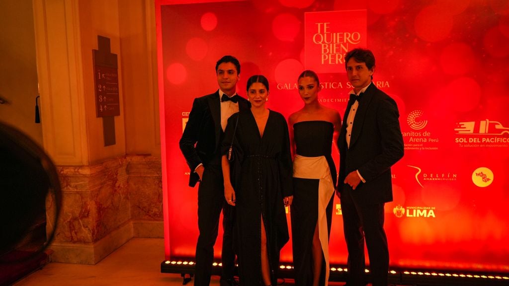 Tomás Páramo, María García, Marina Díaz y Andrés Roca Rey