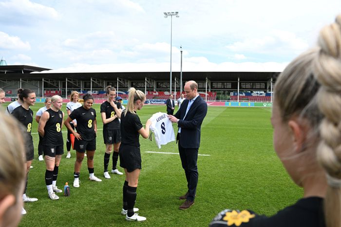 Charlotte de Cambridge quiere 'fichar' por la Selección femenina de fútbol de Inglaterra
