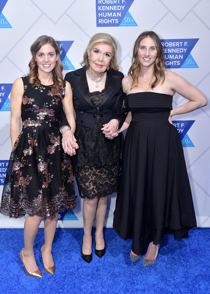 Kyle Kennedy, Marianna Vardinoyannis, y Rory Kennedy