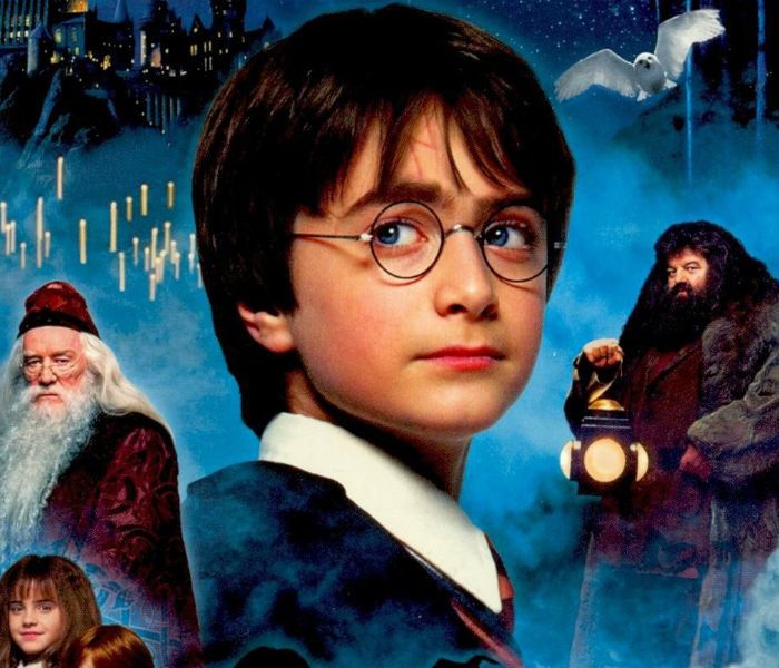 Portada película 'Harry Potter y la piedra filosofal'