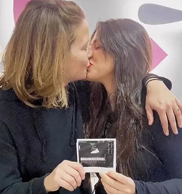 María Casado y su pareja Martina 