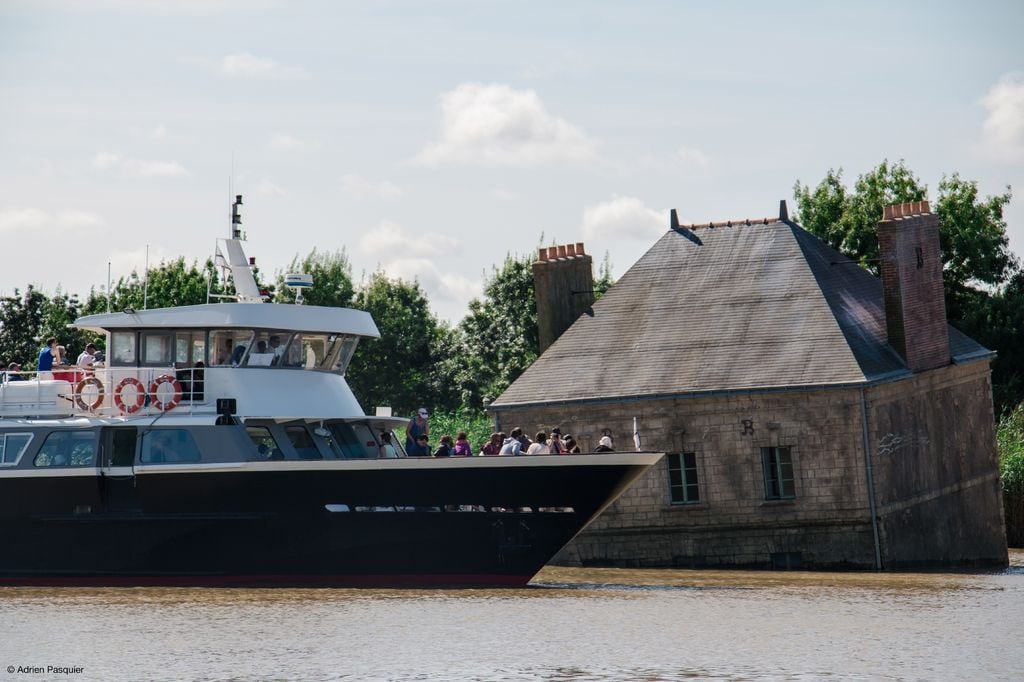 Crucero por el estuario Nantes-Saint Nazaire. La maison dans la Loire (La casa en el río Loira) 