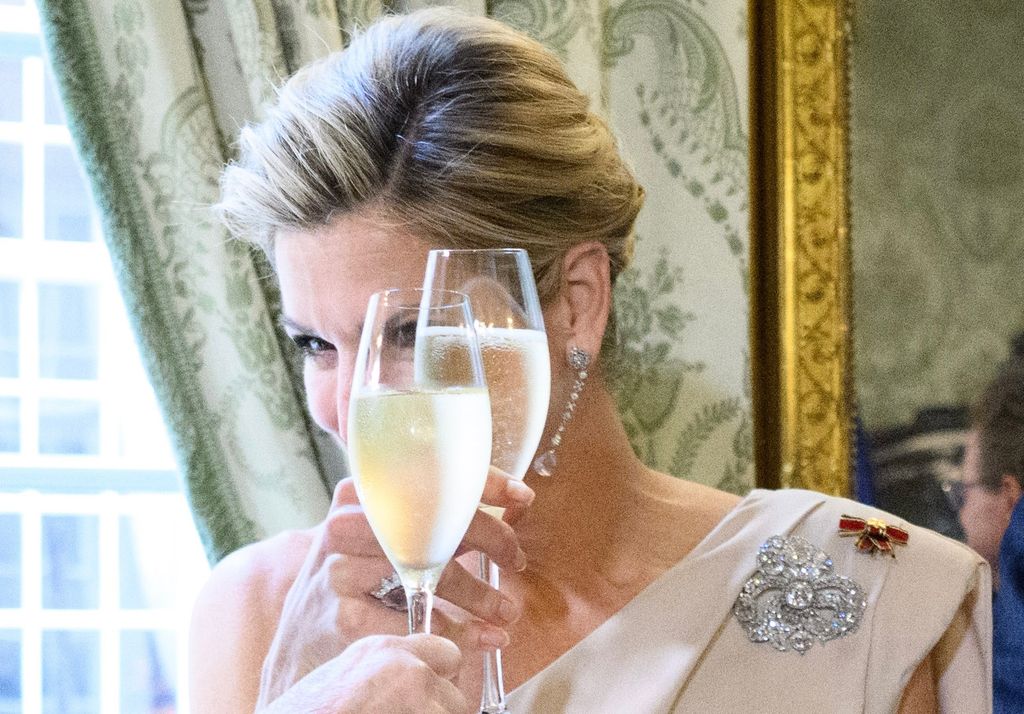 El broche de Máxima de Holanda