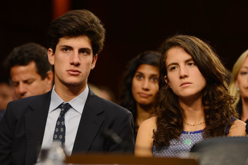 Tatiana y Jack Schlossberg, hijos de Caroline Kennedy
