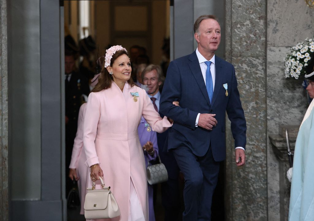 La princesa Carina de Sayn-Wittgenstein-Berleburg y el príncipe Gustav de Sayn-Wittgenstein-Berleburg