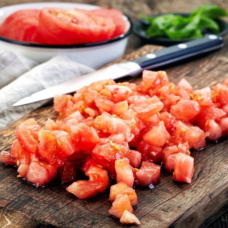 Tomates picados
